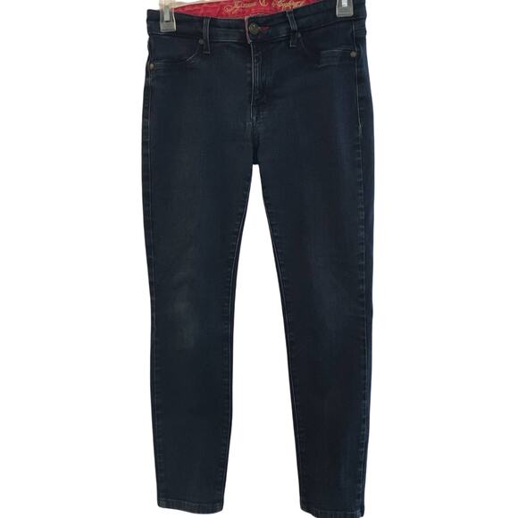 CJ By Cookie Johnson Size 26 Joy Leggings Dark Wash Jeans - Picture 1 of 4